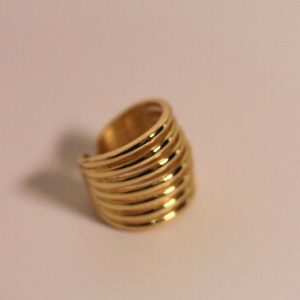 Anillo Golden Lines
