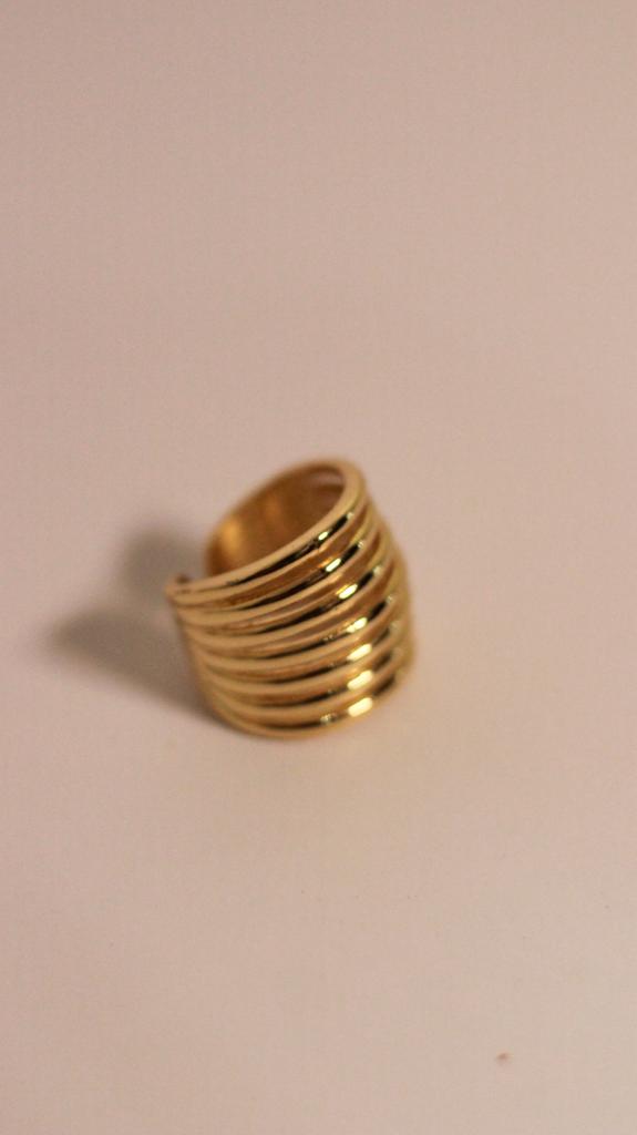 Anillo Golden Lines